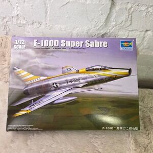 Trumpeter F-100D Super Sabre 1/72 Scale Model Kit 01649 Open Box Complete